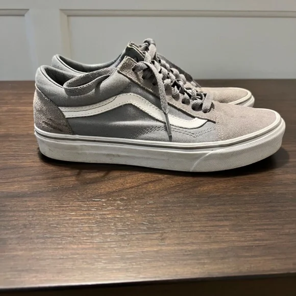 Grey Old Skool Vans - Picture 3 of 4